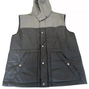 $1395 Eleventy Milano Mens Nylon Color Block Vest